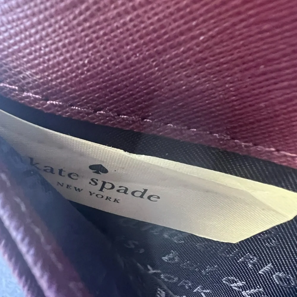 Kate Spade Cameron Street Tangier Floral Lacey Wallet Peacock Blue